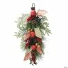 Brand new ⌛ 30" Autumn Harvest Mixed Berry and Pine Needle Artificial Teardrop Swag - Unlit ⭐ -Fall Crafts Sales 30 autumn harvest mixed berry and pine needle artificial teardrop swag unlit14256772