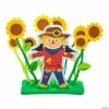 Budget 🔥 3D Scarecrow in a Sunflower Garden Craft Kit - Makes 12 😀 -Fall Crafts Sales 3d scarecrow in a sunflower garden craft kit makes 1214113246