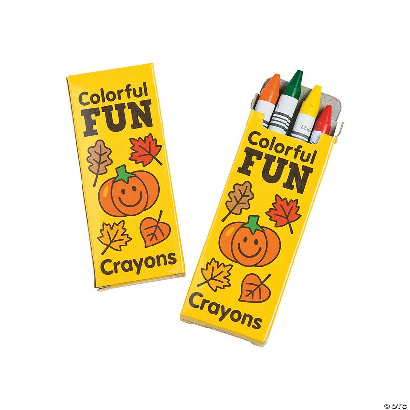 Flash Sale ๐ 4-Color Fall Crayons - 24 Boxes โค๏ธ 3 Flash Sale ๐ 4-Color Fall Crayons - 24 Boxes โค๏ธ