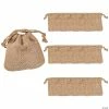 Buy 🔥 4" x 4" Mini Burlap Drawstring Treat Bags - 12 Pc. 🎁 -Fall Crafts Sales 4 x 4 mini burlap drawstring treat bags 12 pc 13629511