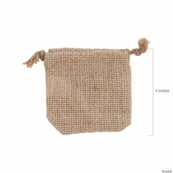 Fall Crafts Sales -Fall Crafts Sales 4 x 4 mini burlap drawstring treat bags 12 pc 13629511 a01