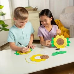 New 😉 Be Kind Sunflower Craft Kit - Makes 12 😉 -Fall Crafts Sales be kind sunflower craft kit makes 1213949789 a03