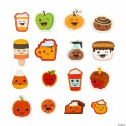 Hot Sale 💯 Bulk Fall Food Self-Adhesive Shapes - 300 Pc. 😍 -Fall Crafts Sales bulk fall food self adhesive shapes 300 pc 14113264 a02