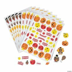 Buy 🔔 Bulk Silly 👪 Thanksgiving Self-Adhesive Shapes - 500 Pc. 🔥 -Fall Crafts Sales bulk silly thanksgiving self adhesive shapes 500 pc 13778534 a02