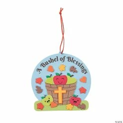 Brand new โ๏ธ Bushels of Blessings Apple Ornament Craft Kit - Makes 12 ๐คฉ