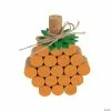Promo 🔥 Cork Pumpkin Craft Kit – Makes 1 🤩 -Fall Crafts Sales cork pumpkin craft kit makes 114113187