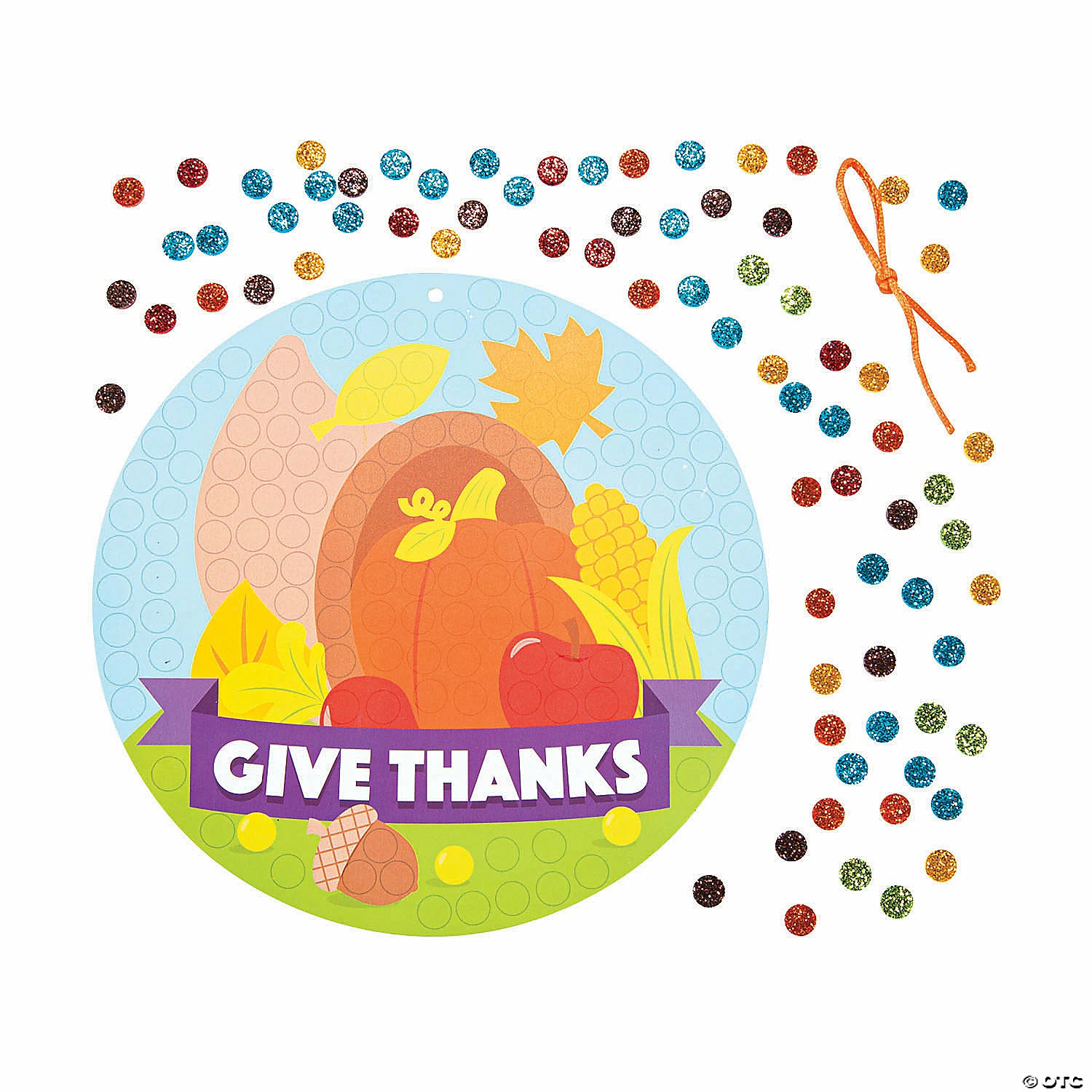 Hot Sale ✔️ Cornucopia Glitter Mosaic Craft Kit- Makes 12 ✨ 4 Hot Sale ✔️ Cornucopia Glitter Mosaic Craft Kit- Makes 12 ✨ - Image 2