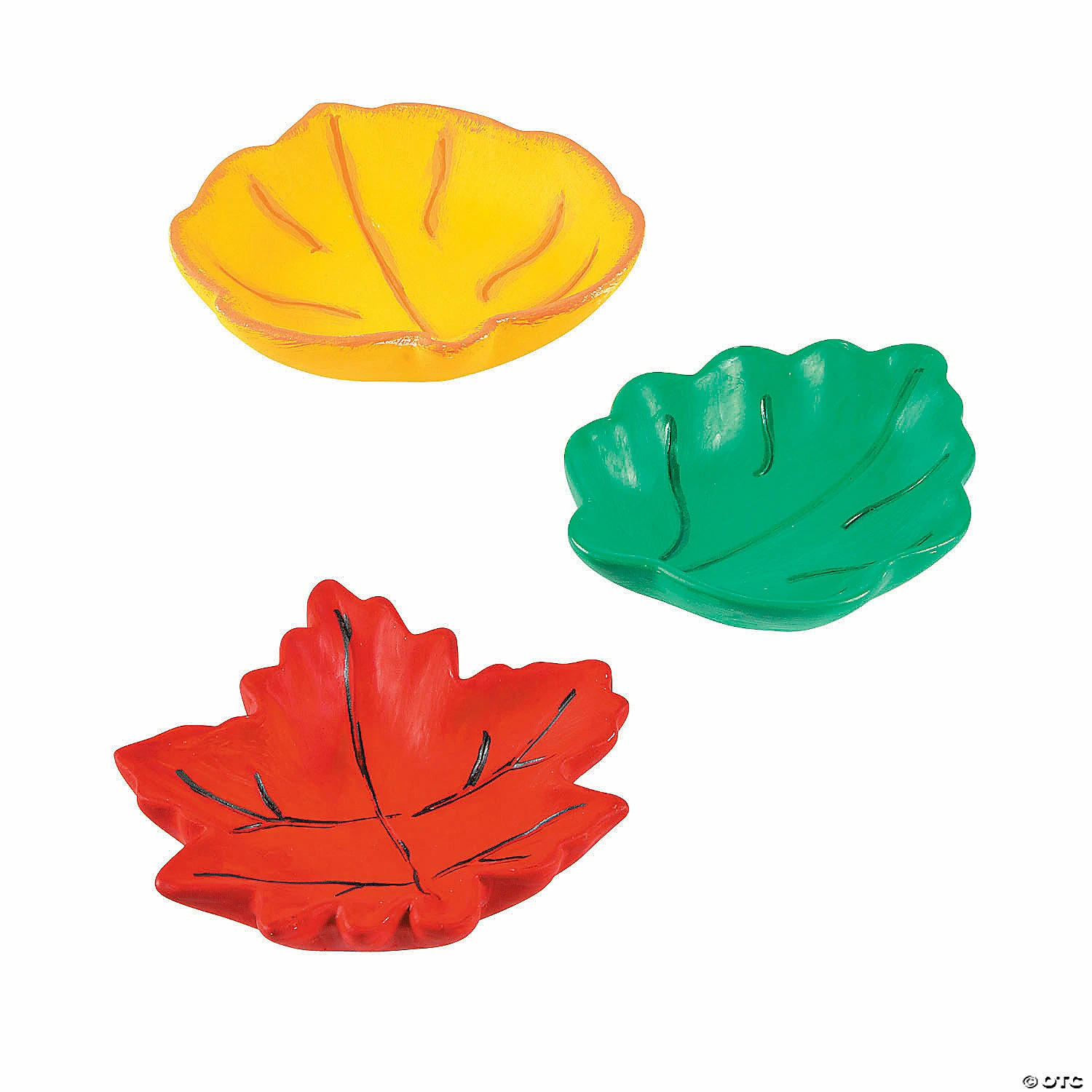 Wholesale β€οΈ DIY Ceramic Mini Leaf Bowls - 12 Pc. π 4 Wholesale β€οΈ DIY Ceramic Mini Leaf Bowls - 12 Pc. π - Image 2