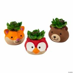 Fall Crafts Sales -Fall Crafts Sales diy mini ceramic woodland animal planters 12 pc 13982760 a01