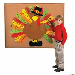 Buy 🥰 DIY Turkey Bulletin Board Set - 26 Pc. ✨ -Fall Crafts Sales diy turkey bulletin board set 26 pc 57 6429 a02