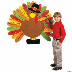 Buy 🥰 DIY Turkey Bulletin Board Set - 26 Pc. ✨ -Fall Crafts Sales diy turkey bulletin board set 26 pc 57 6429 a03