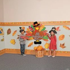 Buy 🥰 DIY Turkey Bulletin Board Set - 26 Pc. ✨ -Fall Crafts Sales diy turkey bulletin board set 26 pc 57 6429 a04