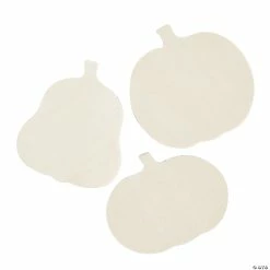 New 🔔 DIY Unfinished Wood Pumpkin Shapes - 12 Pc. 🔥