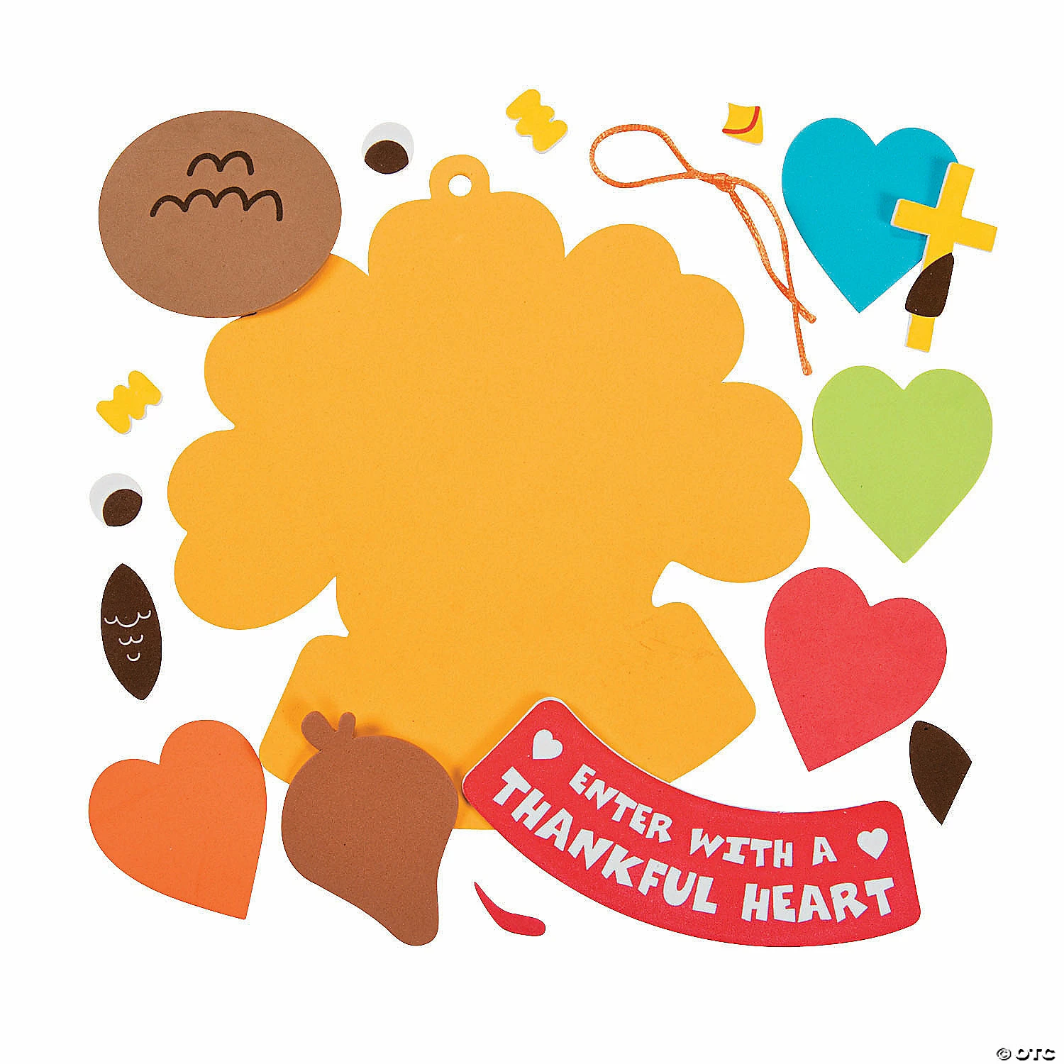 Deals ๐ Enter with a Thankful Heart Sign Craft Kit- Makes 12 ๐ 4 Deals ๐ Enter with a Thankful Heart Sign Craft Kit- Makes 12 ๐ - Image 2