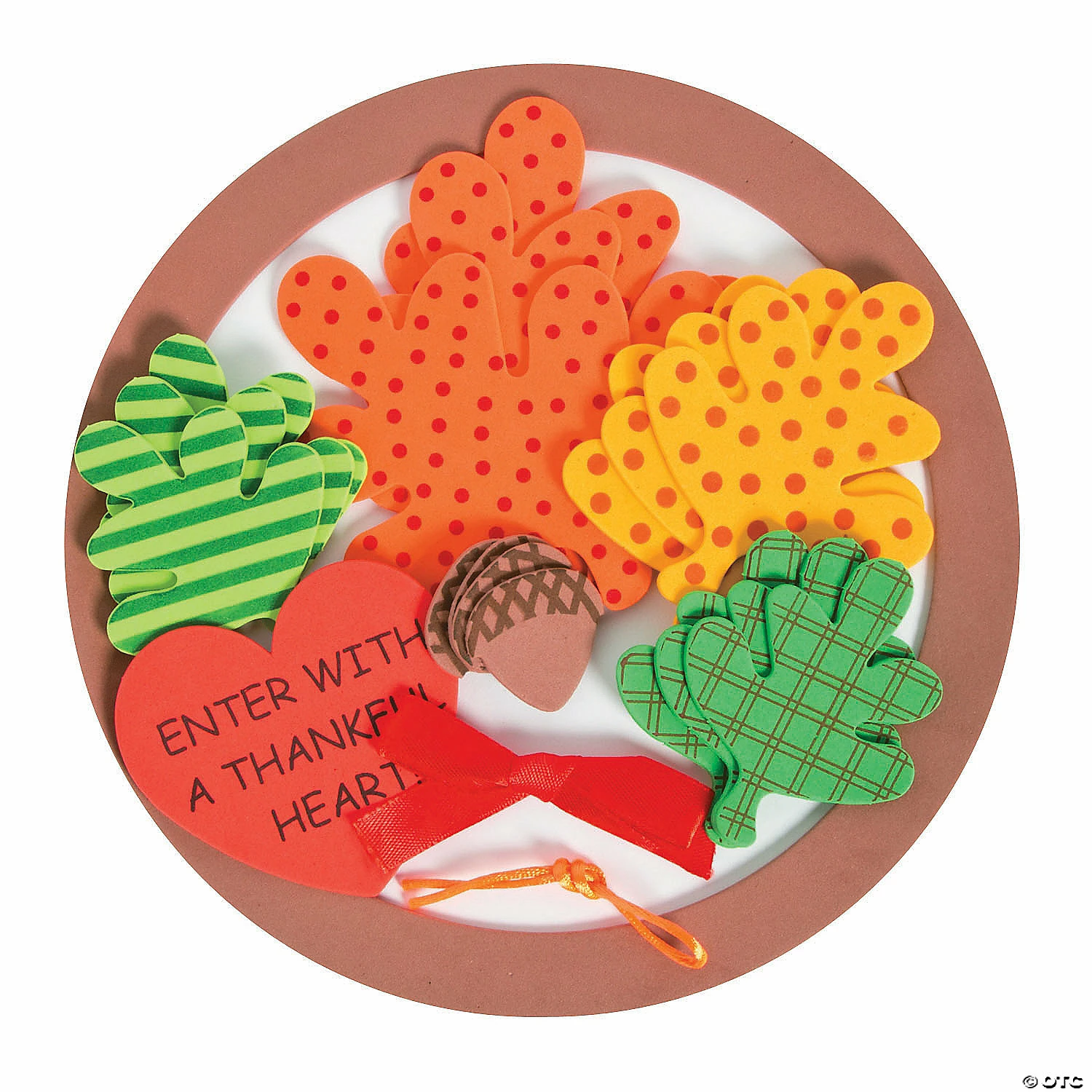 New 🌟 Enter with a Thankful Heart Wreath Craft Kit- Makes 12 🌟 4 New 🌟 Enter with a Thankful Heart Wreath Craft Kit- Makes 12 🌟 - Image 2