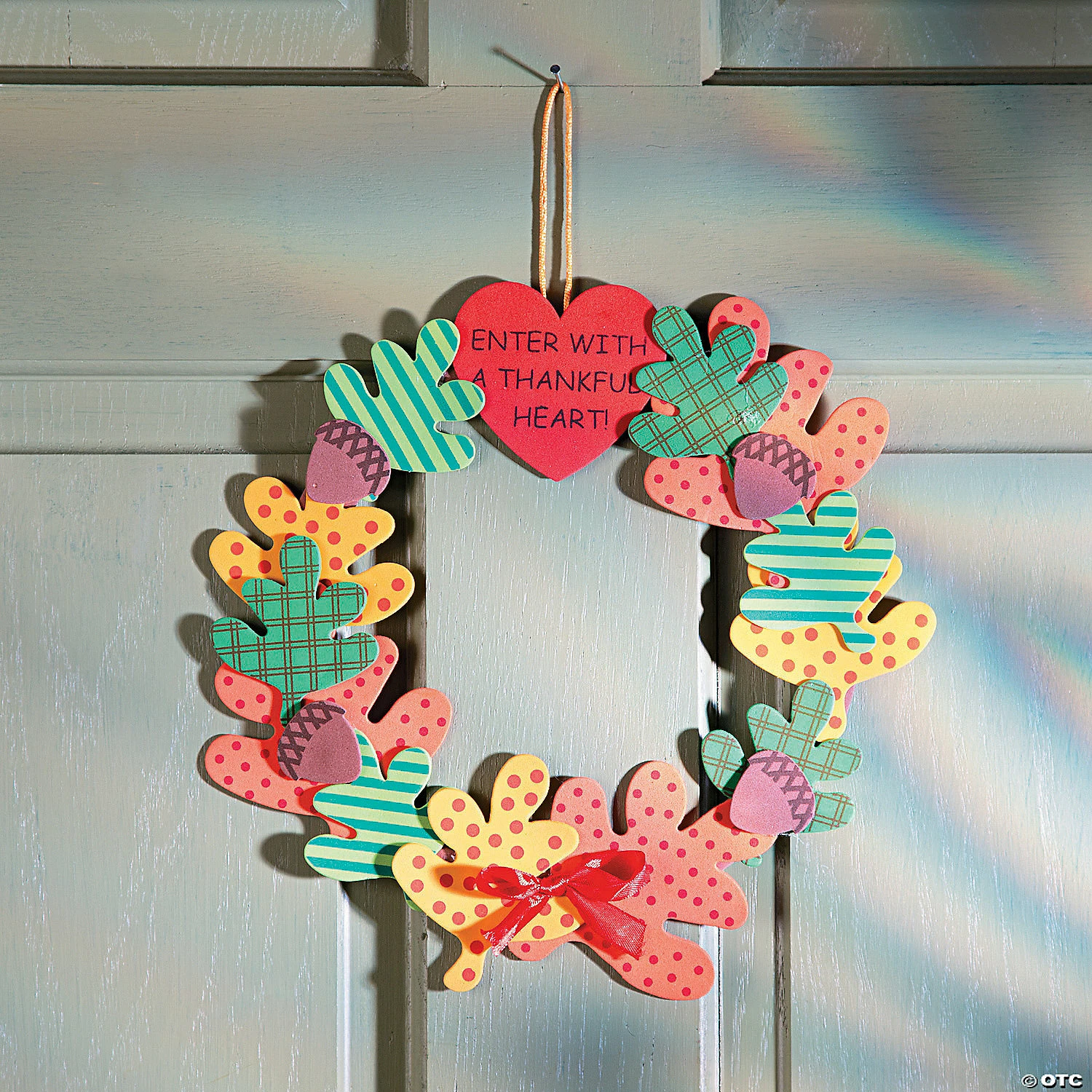 New 🌟 Enter with a Thankful Heart Wreath Craft Kit- Makes 12 🌟 6 New 🌟 Enter with a Thankful Heart Wreath Craft Kit- Makes 12 🌟 - Image 4