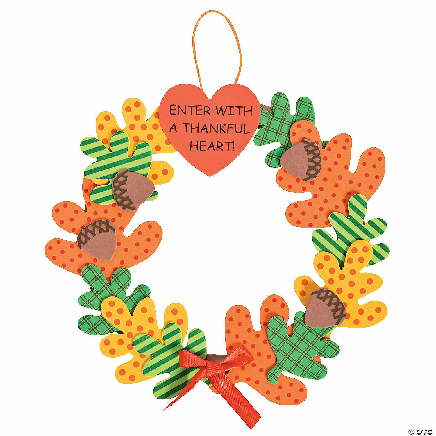 New 🌟 Enter with a Thankful Heart Wreath Craft Kit- Makes 12 🌟 3 New 🌟 Enter with a Thankful Heart Wreath Craft Kit- Makes 12 🌟