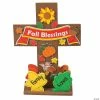 Best Sale ❤️ Fall Blessing Stand-Up Cross Craft Kit - Makes 12 🎁 -Fall Crafts Sales fall blessing stand up cross craft kit makes 1213658898