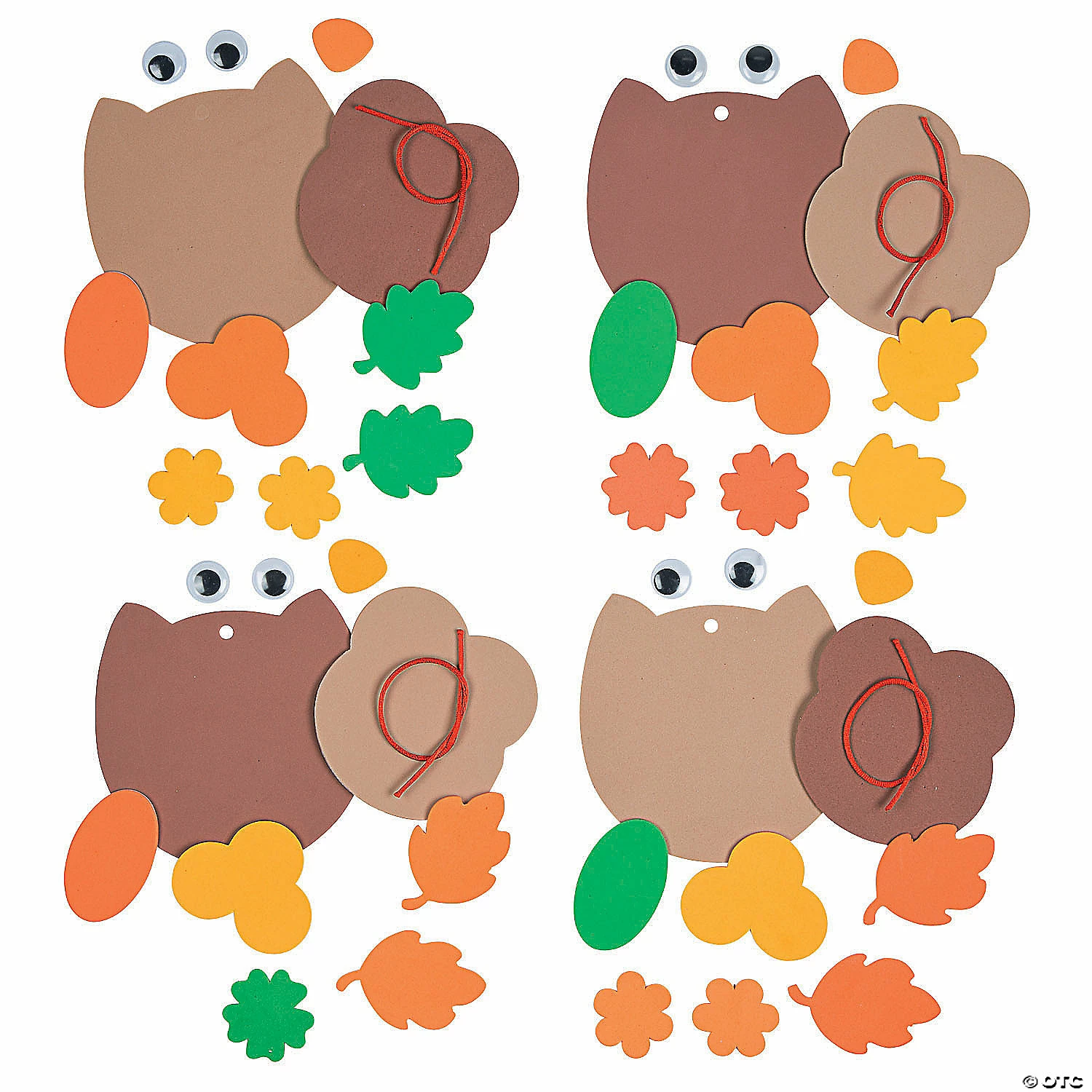 Buy ๐ Fall Color Owl Ornament Craft Kit - Makes 12 ๐งจ 4 Buy ๐ Fall Color Owl Ornament Craft Kit - Makes 12 ๐งจ - Image 2