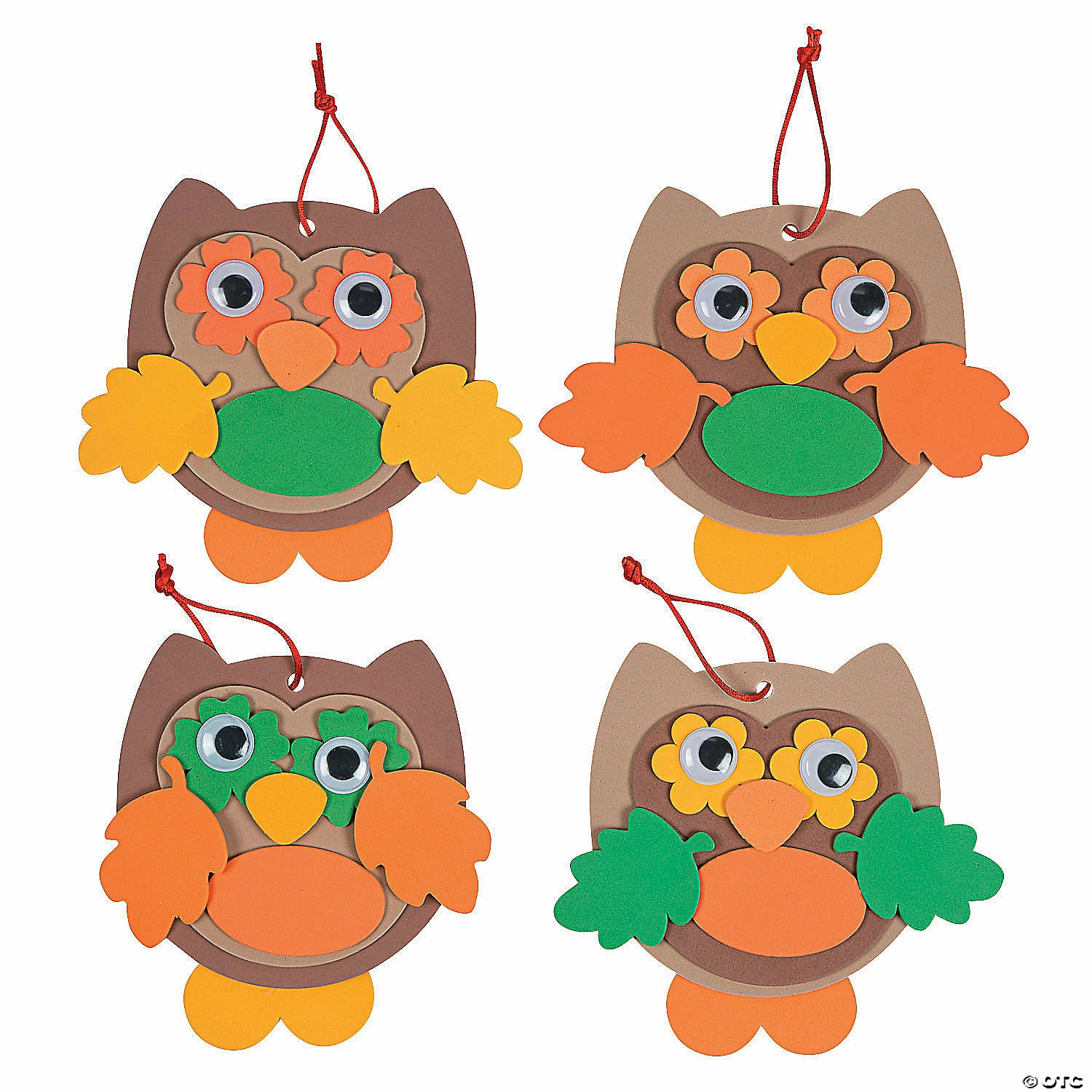 Buy ๐ Fall Color Owl Ornament Craft Kit - Makes 12 ๐งจ 3 Buy ๐ Fall Color Owl Ornament Craft Kit - Makes 12 ๐งจ