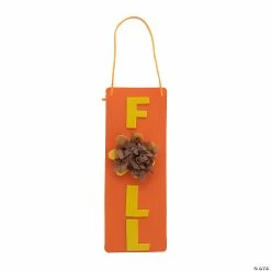 Best reviews of ๐ Fall Door Hanger Tissue Paper Sign Craft Kit - Makes 12 ๐