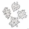 Discount 🎉 Fall Leaf Suncatchers - 24 Pc. ⭐ -Fall Crafts Sales fall leaf suncatchers 24 pc 13747487
