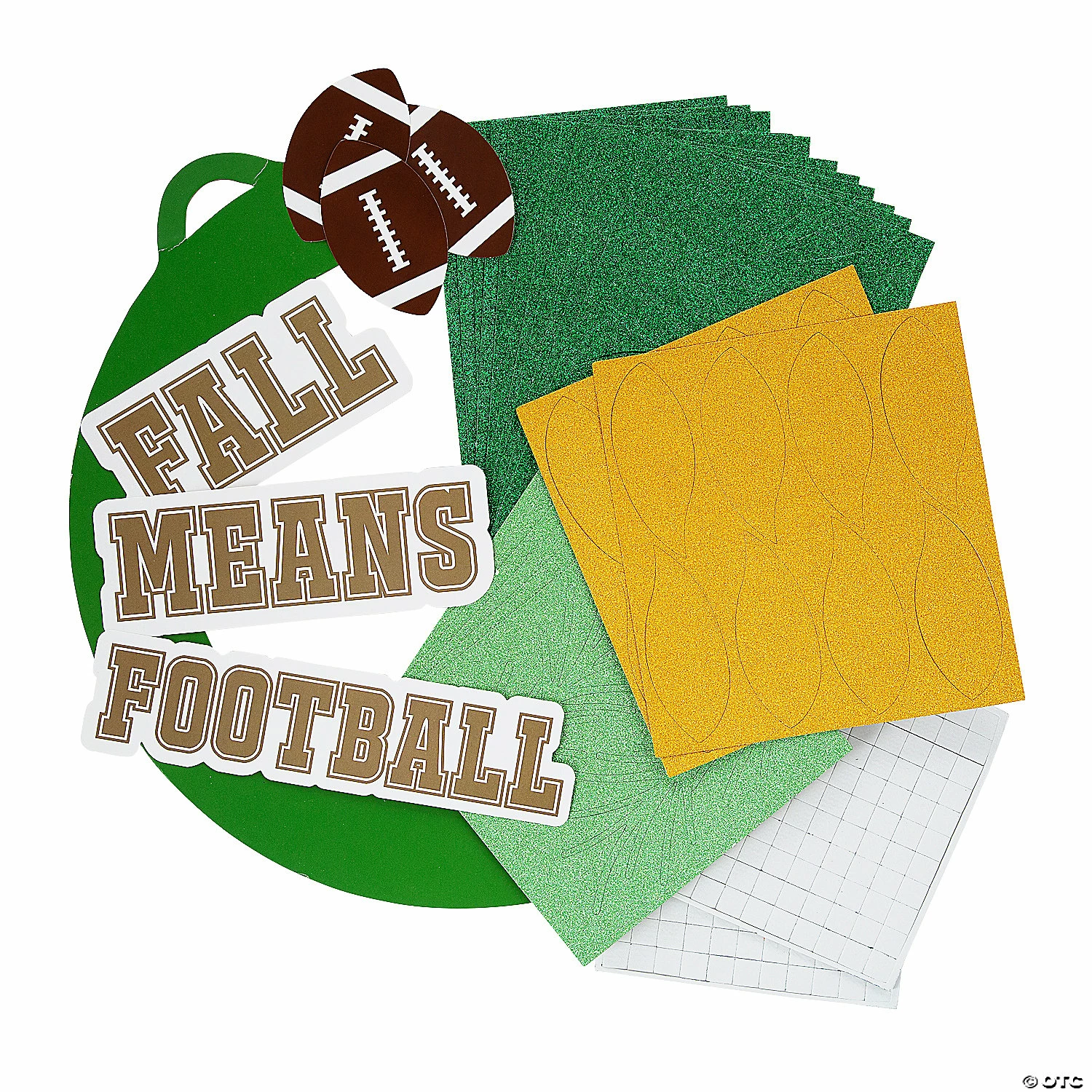 Wholesale β¨ Football Wreath Craft Kit π 4 Wholesale β¨ Football Wreath Craft Kit π - Image 2