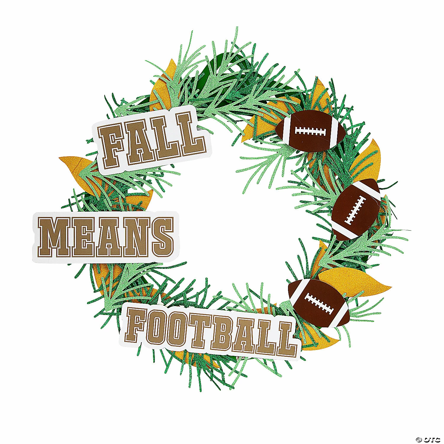 Wholesale β¨ Football Wreath Craft Kit π 3 Wholesale β¨ Football Wreath Craft Kit π