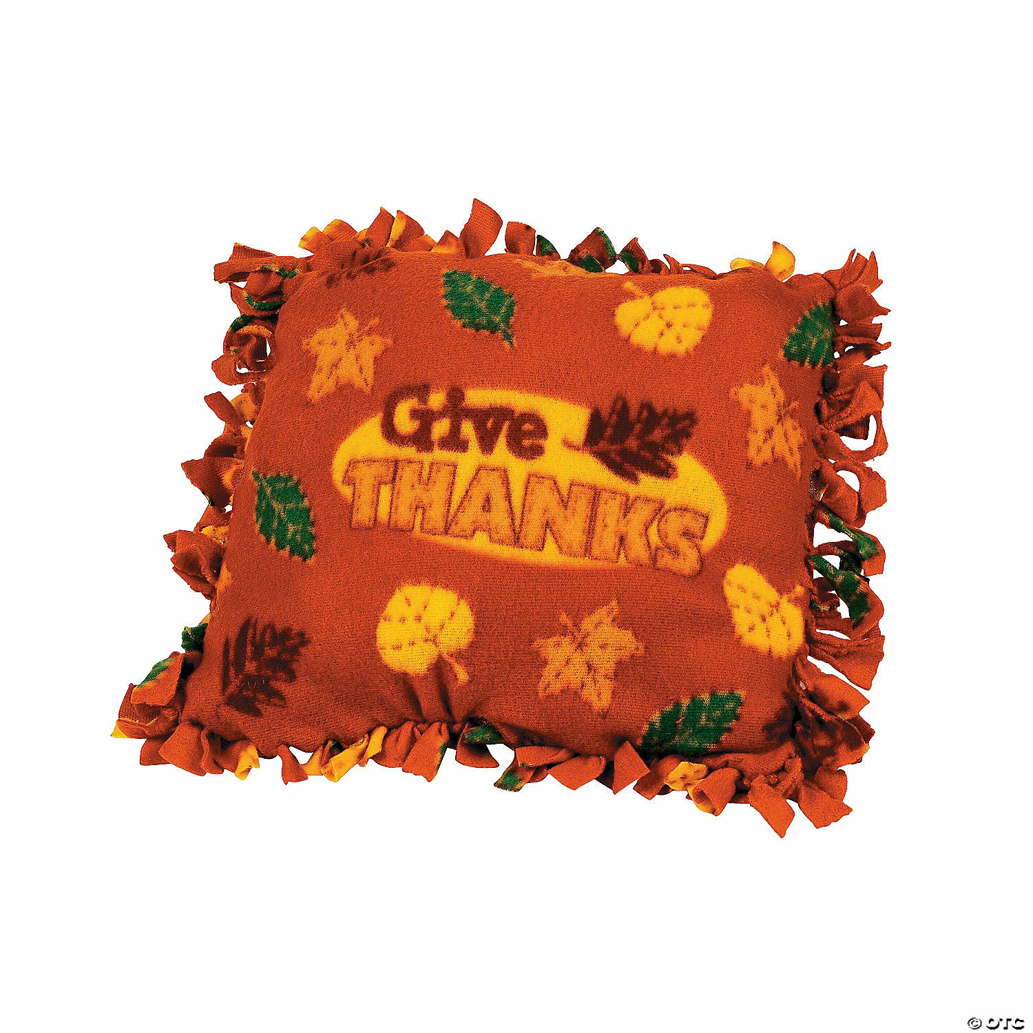 Hot Sale ⭐ Give Thanks Fleece Tied Pillow Craft Kit - Makes 6 ✔️ 3 Hot Sale ⭐ Give Thanks Fleece Tied Pillow Craft Kit - Makes 6 ✔️