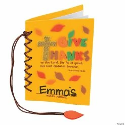 Cheapest 🎁 Give Thanks Prayer Journal Craft Kit - Makes 12 😉