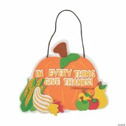 Buy ๐ Give Thanks Sign Craft Kit - Makes 12 ๐