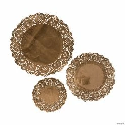 Hot Sale ⭐ Gold Doilies - 36 Pc. 😉