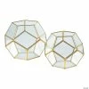 Cheap 💯 Gold Geometric Terrarium Candle Holders - 2 Pc. 😍
