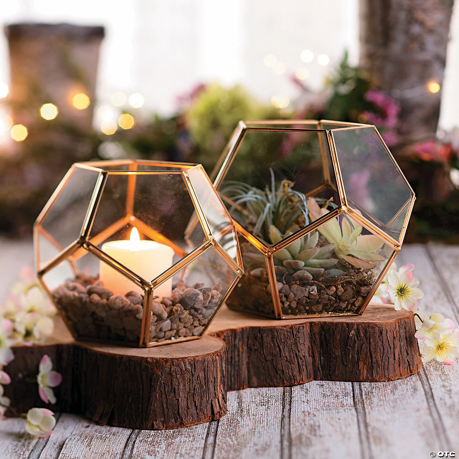 Cheap ๐ฏ Gold Geometric Terrarium Candle Holders - 2 Pc. ๐ 4 Cheap ๐ฏ Gold Geometric Terrarium Candle Holders - 2 Pc. ๐ - Image 2