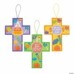 Flash Sale ⭐ Jesus‘ Love is So Sweet Cross Sign Craft Kit- Makes 12 😀