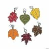 Outlet 😉 Leaf Enamel Charms - 36 Pc. 🌟 -Fall Crafts Sales leaf enamel charms 36 pc 48 9816