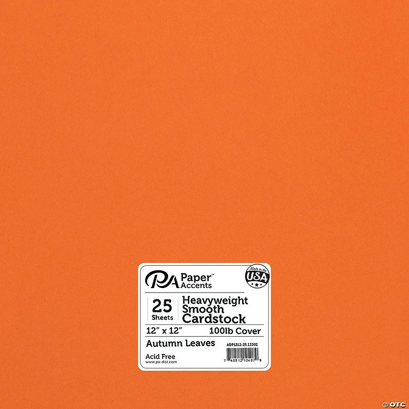 Best Pirce 🤩 Paper Accents Cardstock 12"x 12" Heavyweight Smooth 100lb Autumn Leaves 25pc 😍 3 Best Pirce 🤩 Paper Accents Cardstock 12"x 12" Heavyweight Smooth 100lb Autumn Leaves 25pc 😍