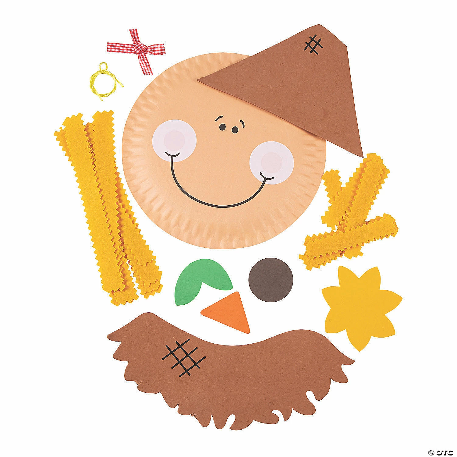 Discount ๐ฏ Paper Plate Scarecrow Craft Kit - Makes 12 โ 4 Discount ๐ฏ Paper Plate Scarecrow Craft Kit - Makes 12 โ - Image 2
