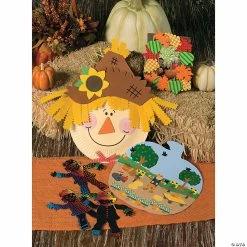 Discount ๐ฏ Paper Plate Scarecrow Craft Kit - Makes 12 โ 11 Discount ๐ฏ Paper Plate Scarecrow Craft Kit - Makes 12 โ -Fall Crafts Sales paper plate scarecrow craft kit makes 1248 4580 a05