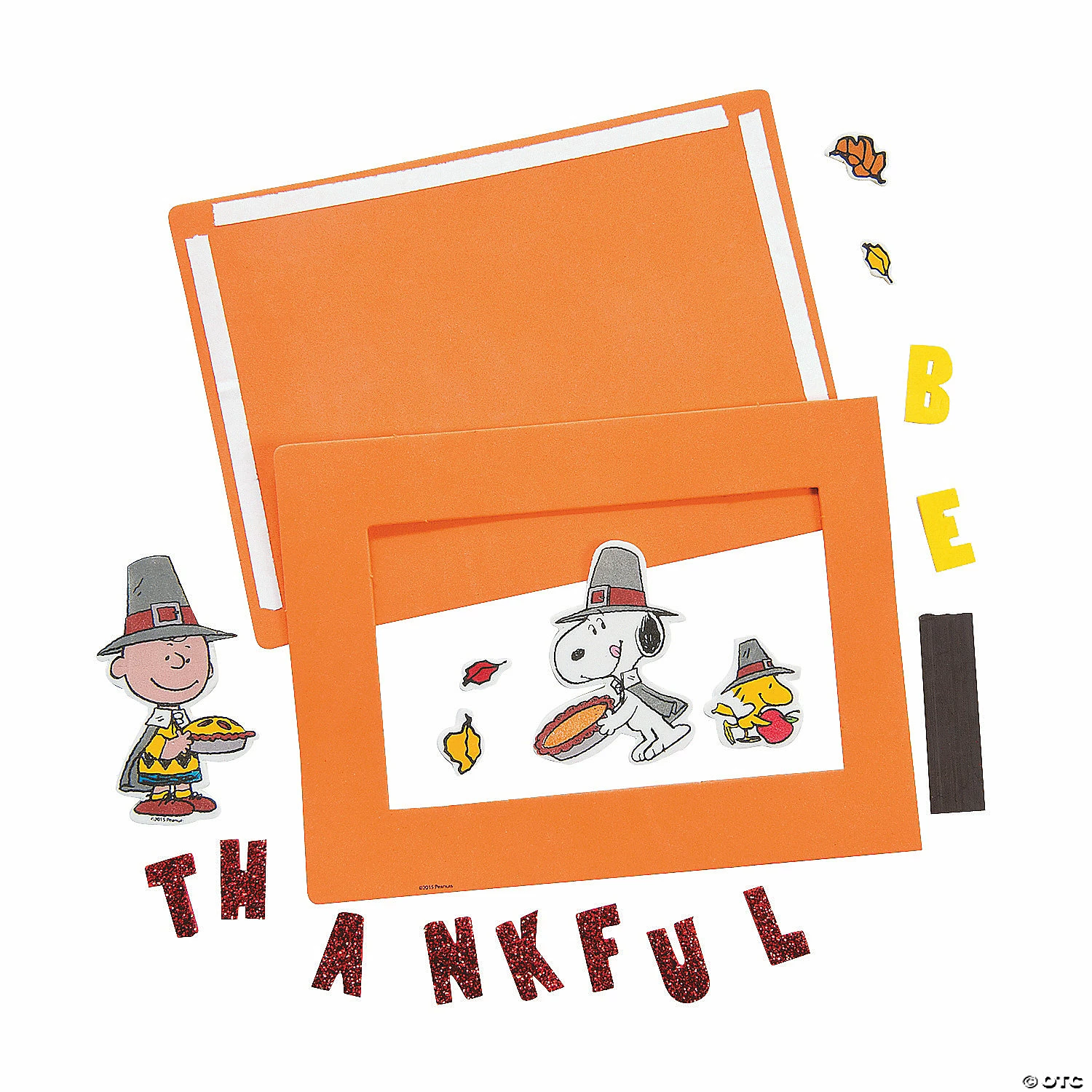 Deals 😉 Peanuts® 👪 Thanksgiving Picture Frame Magnet Craft Kit - Makes 12 🎉 4 Deals 😉 Peanuts® 👪 Thanksgiving Picture Frame Magnet Craft Kit - Makes 12 🎉 - Image 2
