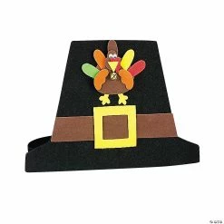 Best reviews of โ๏ธ Pilgrim Hat with Turkey Craft Kit - Makes 12 ๐ฅ