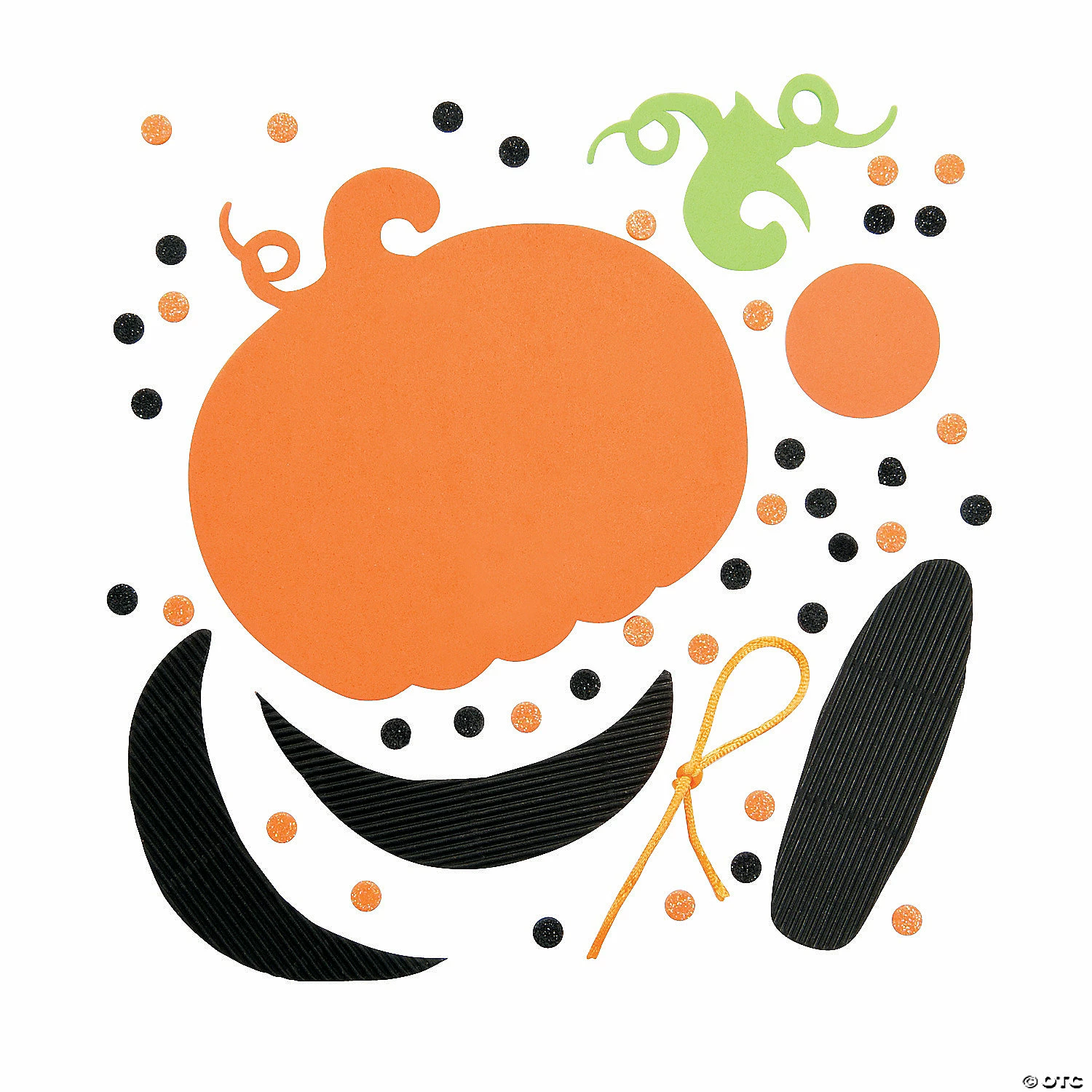 Best deal 🔥 Polka Dot Pumpkin Ornament Craft Kit - Makes 12 👏 4 Best deal 🔥 Polka Dot Pumpkin Ornament Craft Kit - Makes 12 👏 - Image 2