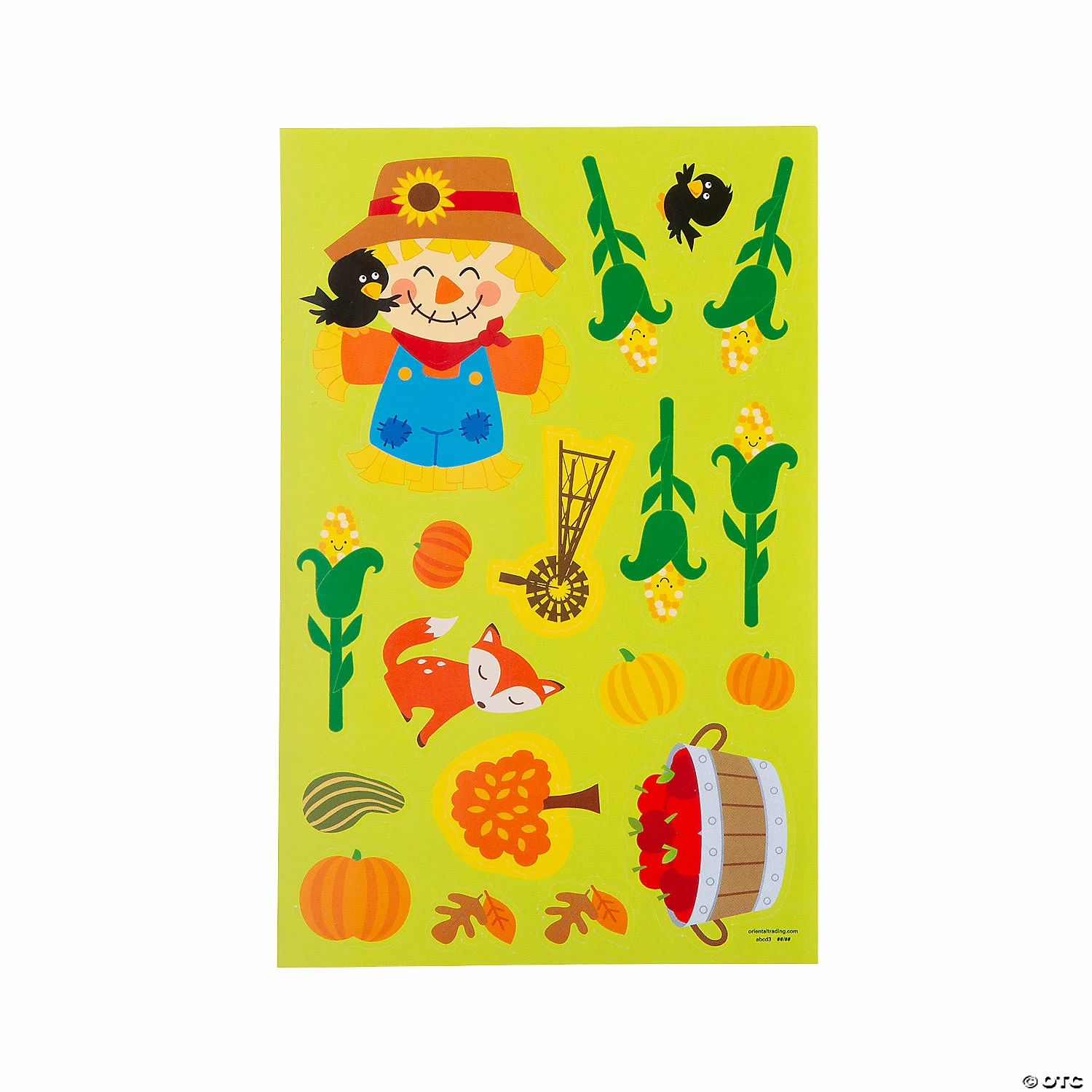 Discount ❤️ Pumpkin Door Hanger Sticker Scenes - 12 Pc. ⭐ 5 Discount ❤️ Pumpkin Door Hanger Sticker Scenes - 12 Pc. ⭐ - Image 3