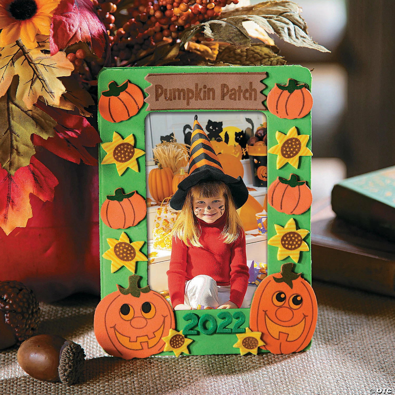 Best Sale 😉 Pumpkin Patch Picture Frame Magnet Craft Kit - Makes 12 ✨ 6 Best Sale 😉 Pumpkin Patch Picture Frame Magnet Craft Kit - Makes 12 ✨ - Image 4