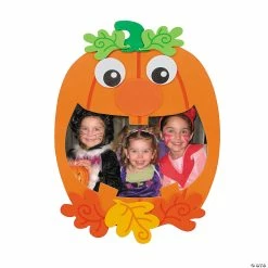 Coupon 🔔 Pumpkin Picture Frame Magnet Craft Kit - Makes 12 🧨