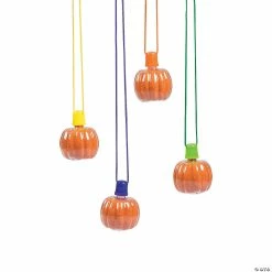 Fall Crafts Sales 8 Best Sale ๐ Pumpkin Sand Art Necklaces - 12 Pc. ๐ฅ