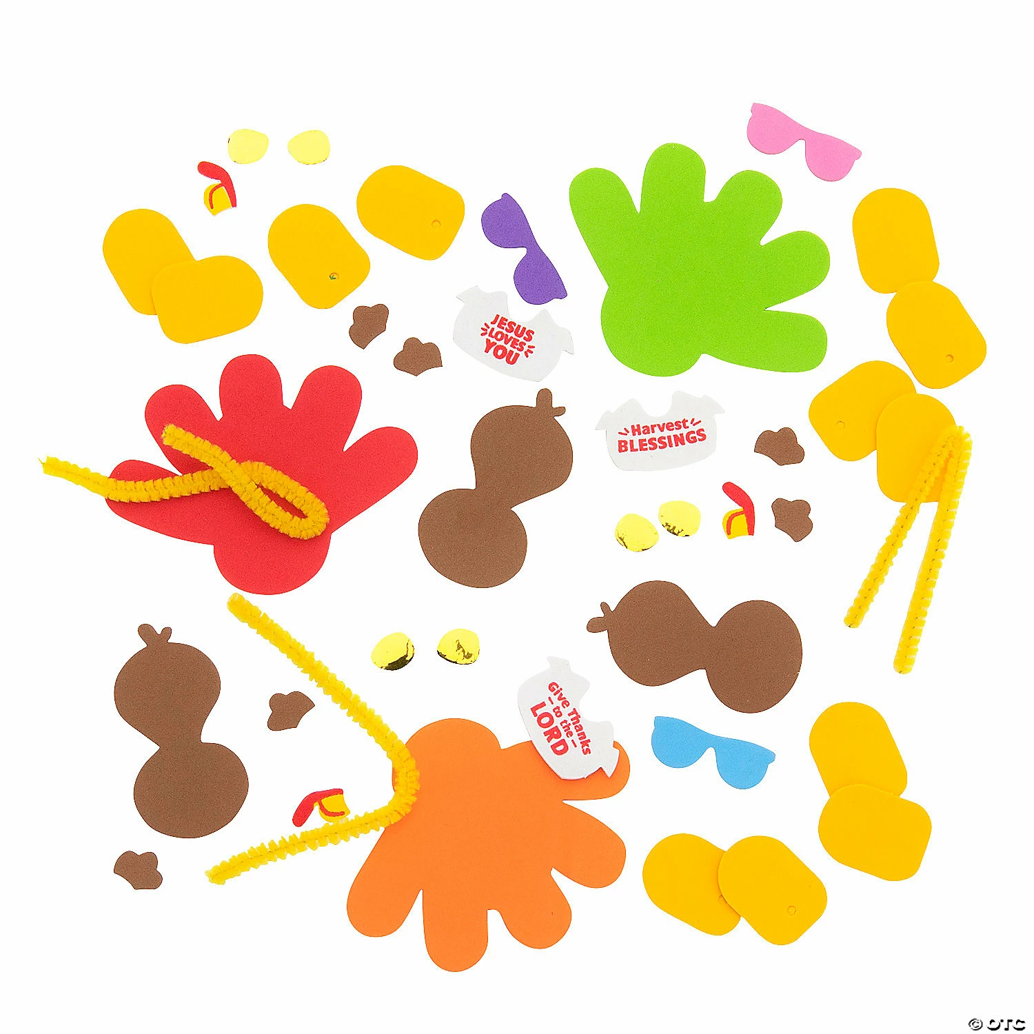 Hot Sale π Religious Stand-Up Turkey Character Craft Kit β Makes 12 π 4 Hot Sale π Religious Stand-Up Turkey Character Craft Kit β Makes 12 π - Image 2