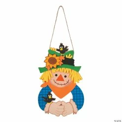 Deals 🔔 Scarecrow Wreath Craft Kit- Makes 12 ⌛