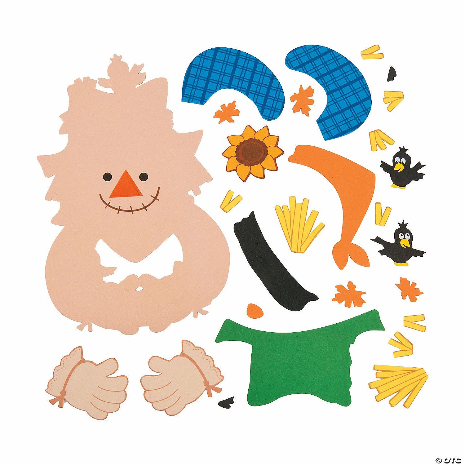 Deals π Scarecrow Wreath Craft Kit- Makes 12 β 4 Deals π Scarecrow Wreath Craft Kit- Makes 12 β - Image 2