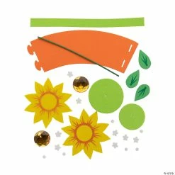 Fall Crafts Sales -Fall Crafts Sales sunflower flowerpot craft kit makes 613982754 a01
